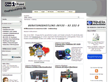 Tablet Screenshot of 1pointshop.de